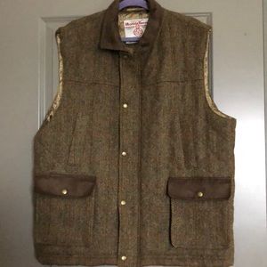 HARRIS TWEED Authentic Scottish Men’s Wool Vest